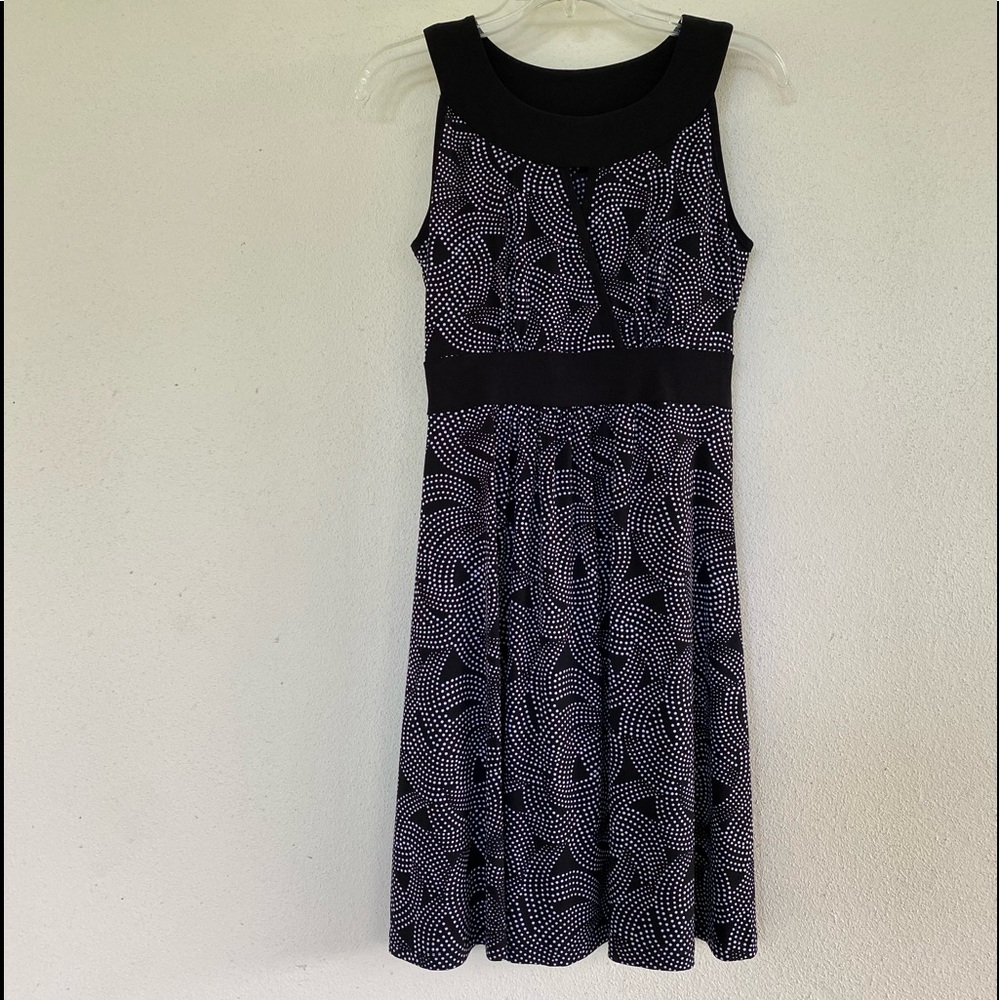 Susan Lawrence - Black & White Dress